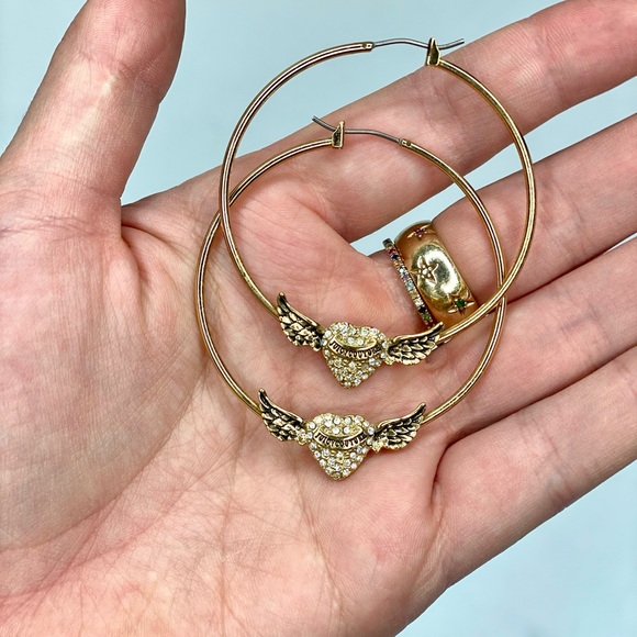 Juicy Couture Hoop Earrings - Picture 3 of 3